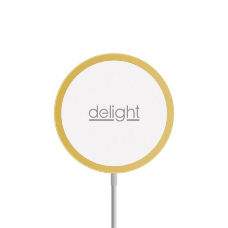 Delight 55164B Type-C arany vezeték nélküli töltőpad