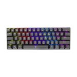   White Shark SHINOBI GK-2022B/BL-US fekete mechanikus (blue switch) gamer billentyűzet