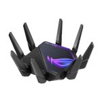   ASUS Wireless Router Quand Band AX16000 1xWAN(2.5Gbps) + 2xWAN/LAN(10Gbps) + 4xLAN(1Gbps)+2 USB, ROG RAPTURE GT-AXE16000