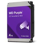   Western Digital 3,5" 4000GB belső SATAIII 5400RPM 256MB PURPLE WD43PURZ winchester 3 év