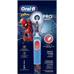 Oral-B D103 Vitality PRO Sipderman gyerek elektromos fogkefe