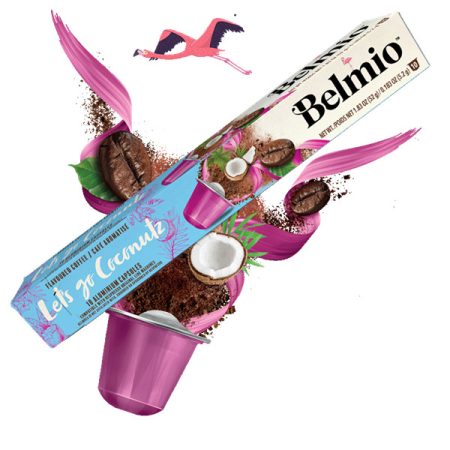 Belmio Let s go Coconutz Nespresso kompatibilis 10 db kapszula Belmio Let s go Coconutz Nespresso kompatibilis 10 db kapszula