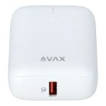   AVAX PB105W MINI 10000mAh Type C/PD 20W+QC 22.5W gyorstöltő fehér power bank