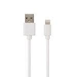   AVAX CB104W PURE 1m 2,1A USB A-Lightning fehér adat- és töltőkábel