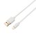 AVAX CB124W PURE 2m 2,1A USB A-Lightning fehér adat- és töltőkábel