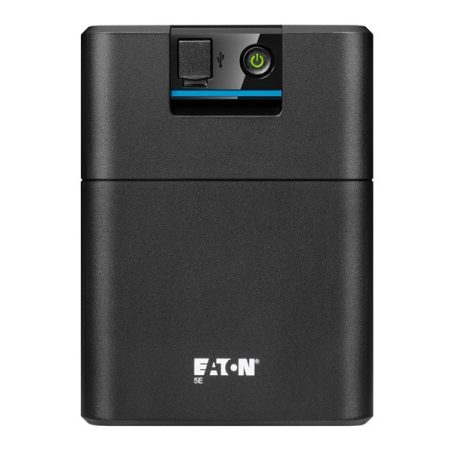 EATON 5E Gen2 5E1200UD USB DIN 660W fekete szünetmentes tápegység