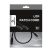 Gembird PP12-0.5M/BK 0,5m RJ45 CAT5e UTP M/M fekete kábel Gembird PP12-0.5M/BK 0,5m RJ45 CAT5e UTP M/M fekete kábel