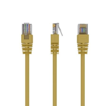 Gembird PP12-1.5M/Y 1,5m RJ45 CAT5e UTP M/M sárga kábel