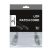Gembird PP12-0.25M 0,25m RJ45 CAT5e UTP -> RJ45 CAT5e UTP M/M szürke patch kábel