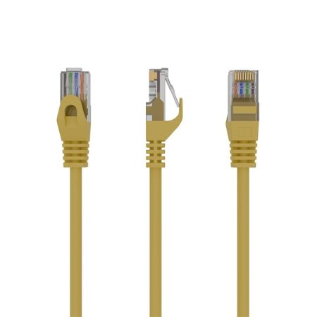 Gembird 0,5m RJ45 CAT6 M/M sárga UTP kábel