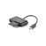 Gembird USB-C SD/microSD kártyaolvasó fekete