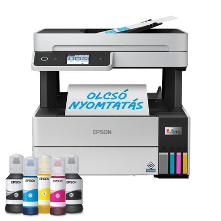 Epson EcoTank L6460 színes nyomtató MFP, Duplex, WiFi/USB/LAN, 13 000/5200 oldal tinta a dobozban