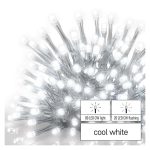  Emos D1CC02 2,5 m kültéri hideg fehér villogó jégcsapok Standard LED sorolható füzér