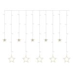   Emos DCGW12 185x105 cm beltéri meleg fehér csillagok LED karácsonyi fényfüggöny