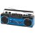 Trevi RR501 retro Bluetooth/USB kék kazettás rádió