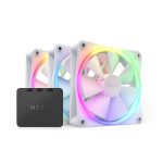 NZXT 120 mm Aer RGB 3 Triple fehér hűtőventilátor