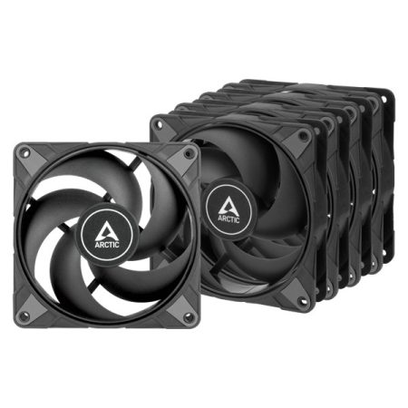 Arctic P12 Max 120mm 5db fekete ventilátor