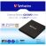 Verbatim 43886 USB 3.2 GEN 1 USB-CTM External Slimline CD/ DVD optikai meghajtó