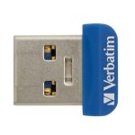   Verbatim 98710 Store 'n' Stay 32GB USB 3.0 nano kék Flash Drive