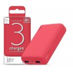   Juice JUI-PBANK-3-ECO-RED ECO 3 10000mAh 15W piros power bank