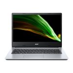   Acer Aspire 1 A114-33-C0ZR, 14.0"FHD, Intel Celeron N4500, 4GB, 128GB, Int. VGA, Win11S, ezüst laptop