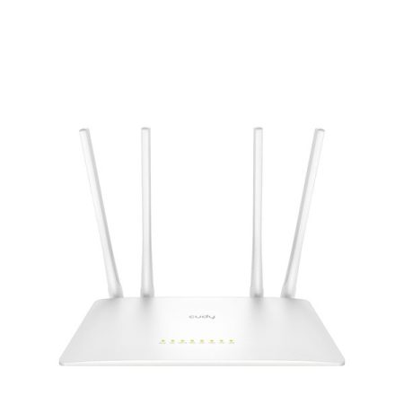 CUDY WR1200 kétsávos AC1200 WIFI fehér router