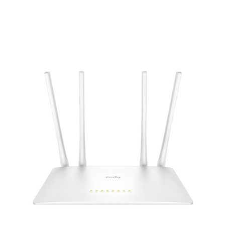 CUDY WR1200 kétsávos AC1200 WIFI fehér router