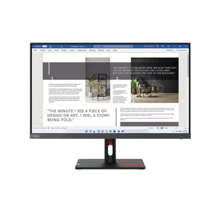 Lenovo 27" S27i-30 ThinkVision FHD IPS 100Hz VGA/HDMI fekete monitor