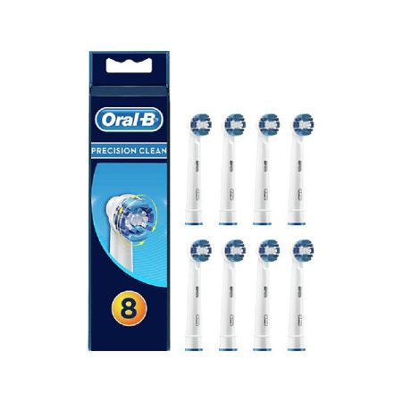 Oral-B EB20-8 Precision Clean 8 db-os elektromos fogkefe pótfej szett Oral-B EB20-8 Precision Clean 8 db-os elektromos fogkefe pótfej szett