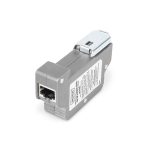   DIGITUS DN-95421 DIN sínes PoE túlfeszültségvédő RJ45 szürke