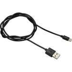   Canyon Charge&Sync USB 2.0 A -> Lightning M/M adatkábel 1m fekete