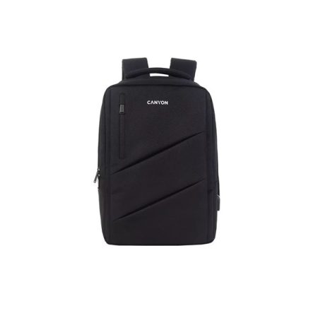 Canyon BPE-5 15,6" notebook poliészter hátizsák fekete