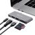 Canyon MacBook Thunderbolt 3 Multiport Dockibng Station 5-in-1 5-port Thunderbolt 3 Dual Port dokkoló szürke