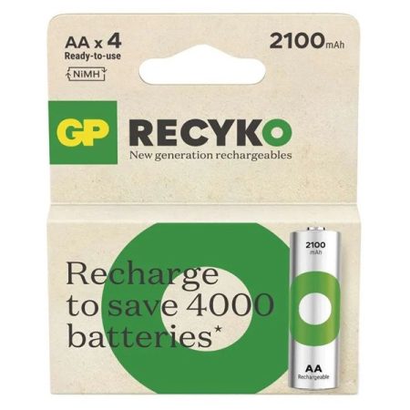 GP ReCyko NiMH Akkumulátor HR6 (AA) 2100mAh 4db GP ReCyko NiMH Akkumulátor HR6 (AA) 2100mAh 4db