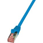   Logilink CQ2066S 3m Cat6 S/FTP dupla árnyékolású kék patch kábel