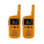   Motorola Talkabout T72 sárga walkie talkie (2db) + EU/UK adapter