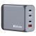 Verbatim 32204 GNC-200 GaN Charger 200W USB Type-A + 3xType-C hálózati töltő adapter