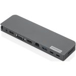   Lenovo ThinkPad 40AU0065EU 65W USB-C Mini Dock fekete dokkoló