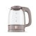 Berlinger Haus BH/9566 1,7 L-es matt taupe üveg vízforraló Berlinger Haus BH/9566 1,7 L-es matt taupe üveg vízforraló