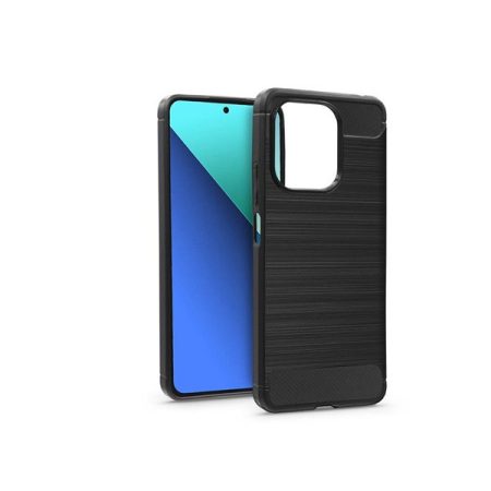 Haffner HF284007 Xiaomi Redmi Note 13 4G Carbon fekete szilikon hátlap Haffner HF284007 Xiaomi Redmi Note 13 4G Carbon fekete szilikon hátlap
