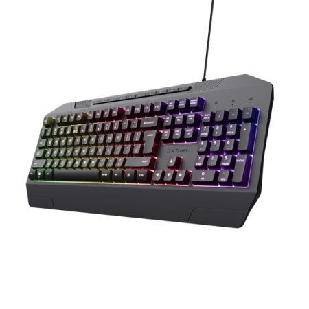 Trust GXT836 Evocx HU vezetékes fekete gamer billentyűzet Trust GXT836 Evocx HU vezetékes fekete gamer billentyűzet