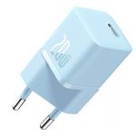   Baseus CCGN050103 Mini GaN5 20W kék hálózati töltő adapter