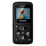Evolveo EasyPhone ID 1,77" fekete mobiltelefon