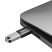 Baseus ZJJQ000001 Ingenuity USB/Type-C fekete OTG adapter