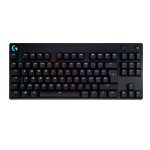   Logitech 920-009426 G Pro lézergravírozott magyar kiosztású fekete gamer billentyűzet (GX Blue Clicky switch)