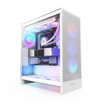   NZXT H7 Flow 2024 RGB Fehér (Táp nélküli) ablakos ATX ház