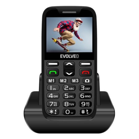 Evolveo EasyPhone XR EP601 2,3" fekete mobiltelefon