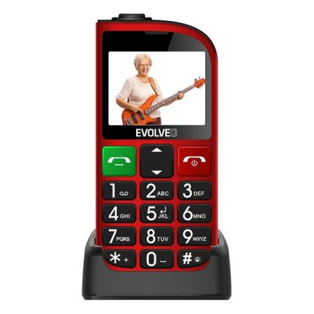 Evolveo EasyPhone FL EP801 2,3" DualSIM piros mobiltelefon