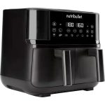   Nutribullet Twin Drawer NBA081B fekete 8 L forrólevegős sütő