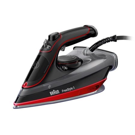 Braun FreeStyle 5 SI5057RD fekete-piros gőzölős vasaló